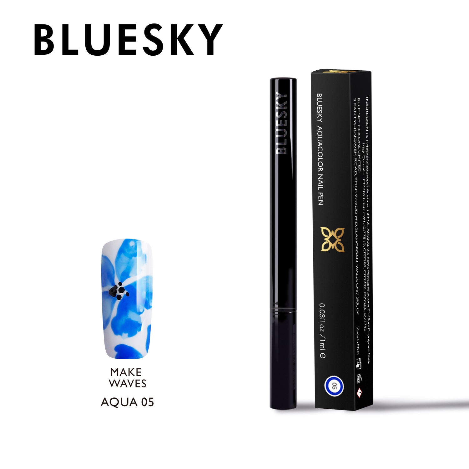 Bluesky AquaColor Watercolor Pen, Make Waves