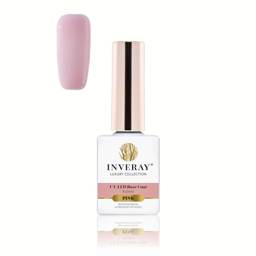 Inveray Luxury Rubber Gel Base Coat, Pink