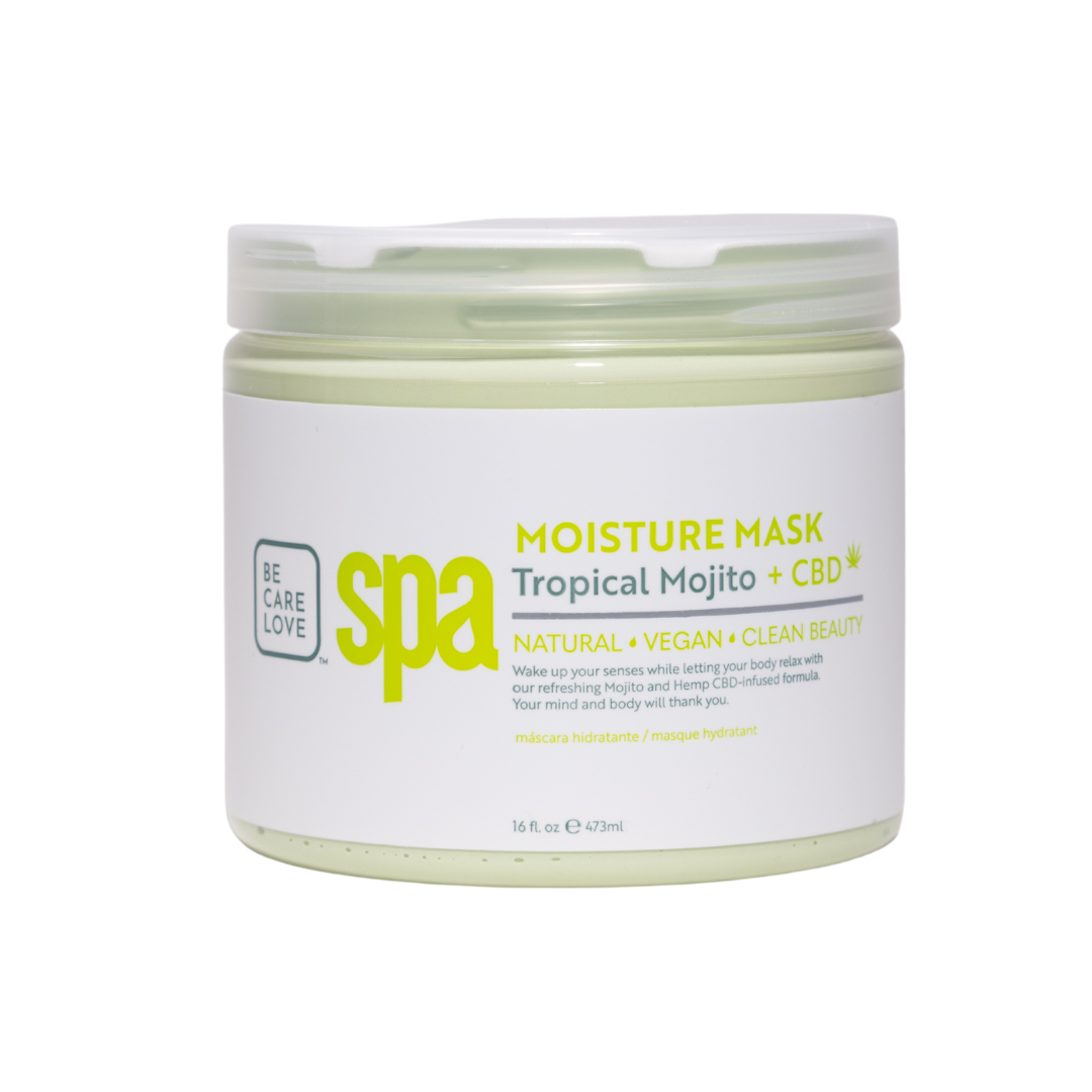 BCL Spa Moisture Mask, Tropical Mojito + CBD 473 ml