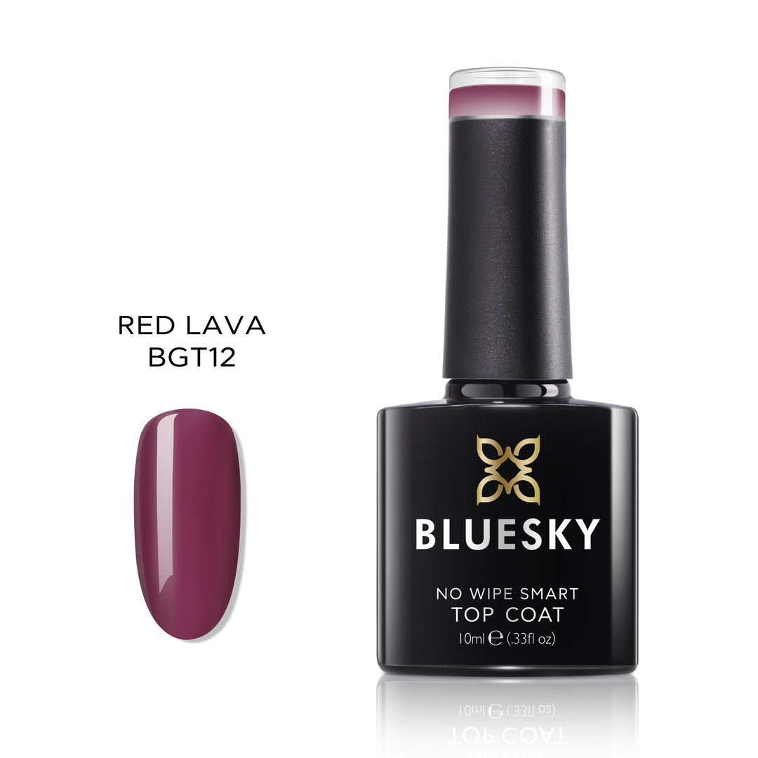 Bluesky Gel Polish, Red Lava