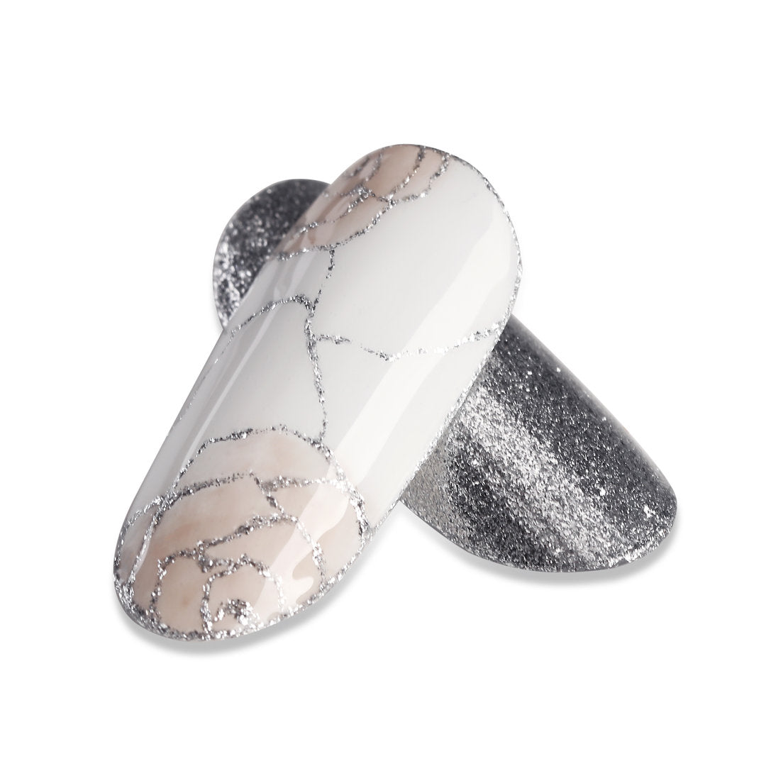 Bluesky Sparkling Metallic Gel Paint, Silver Alert