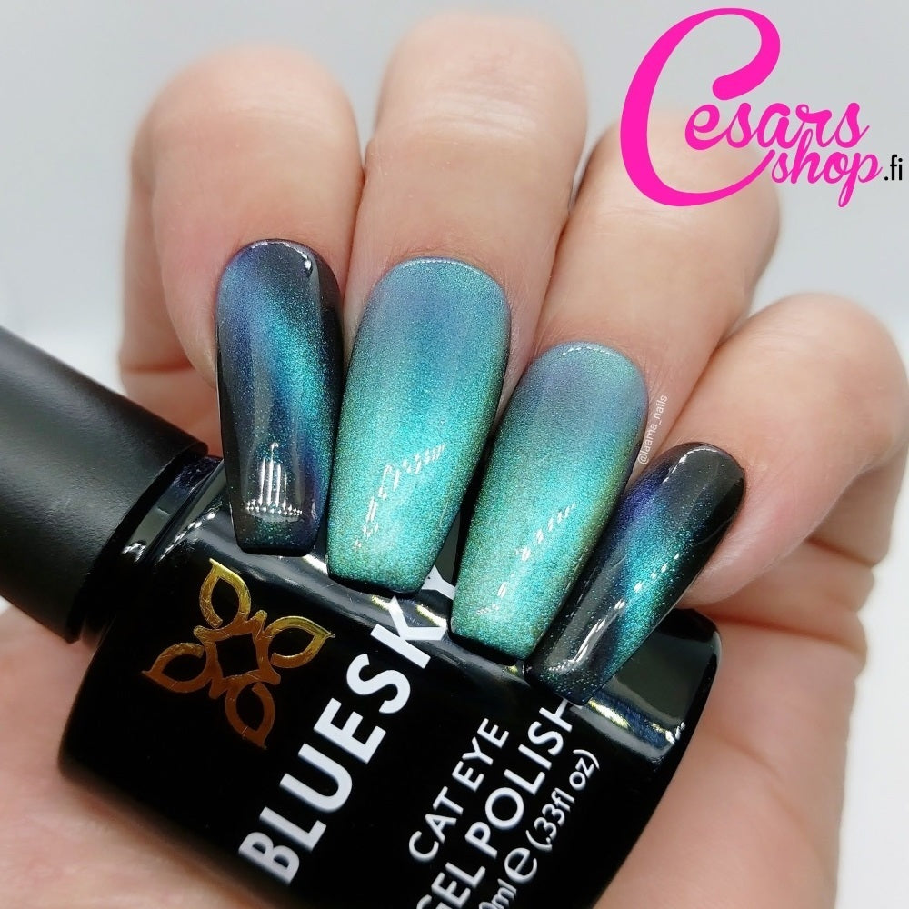 Bluesky Magnetic Gel Polish, Luxury Jean