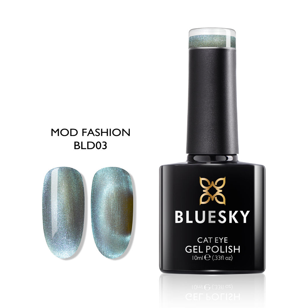 Bluesky Magnetic Gel Polish, Mod Fashion