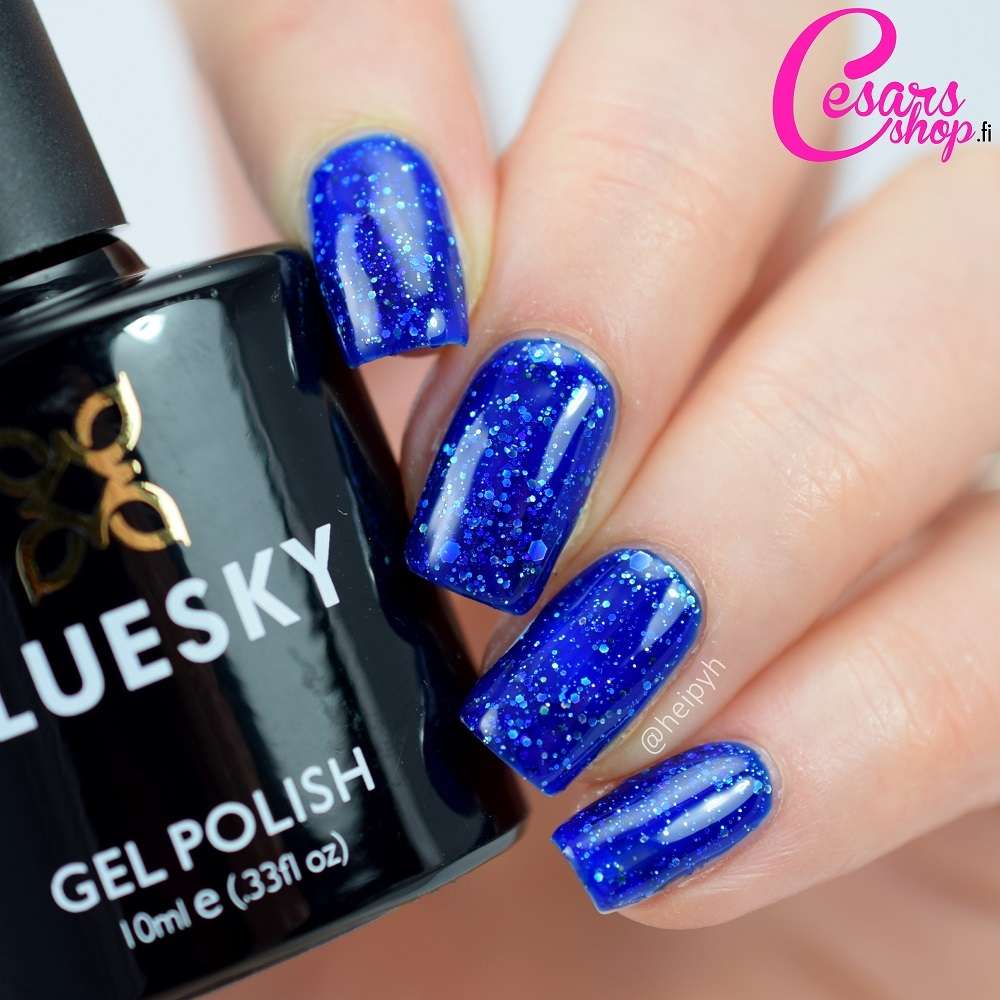 Bluesky Gel Polish, Deep Royal Blue