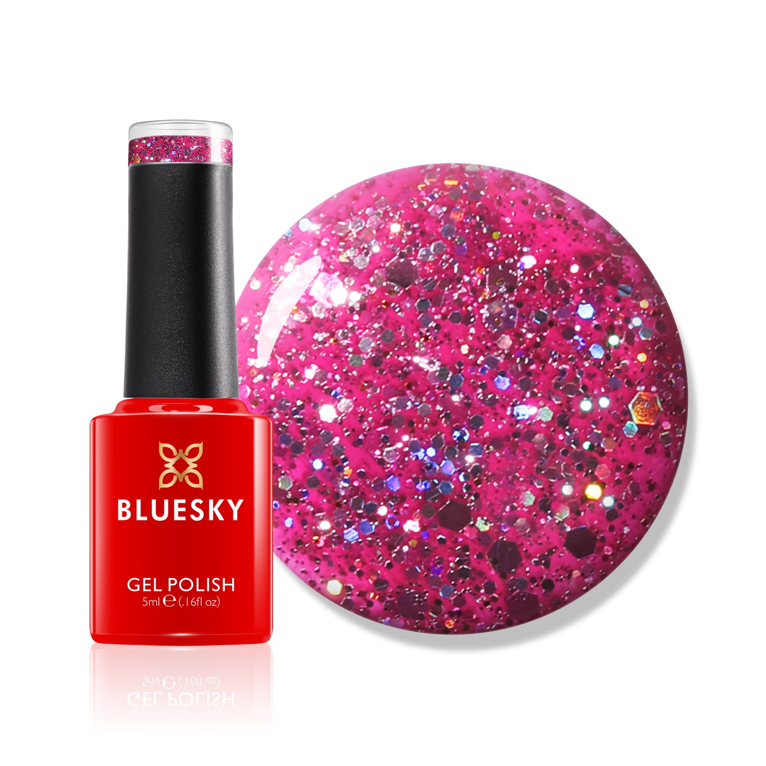 Bluesky Gel Polish, Barbie Hot Pink