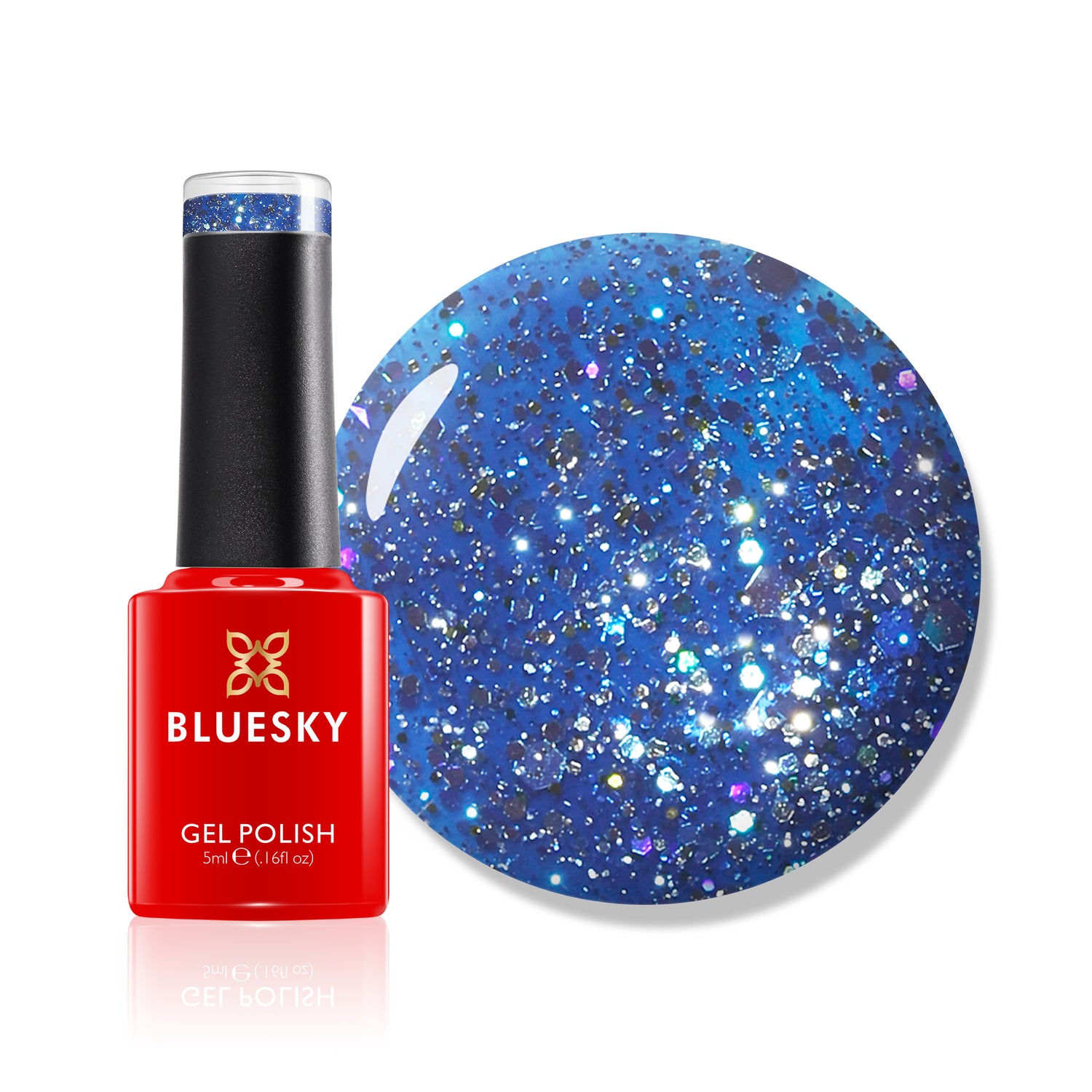 Bluesky Gel Polish, Midnight Blue