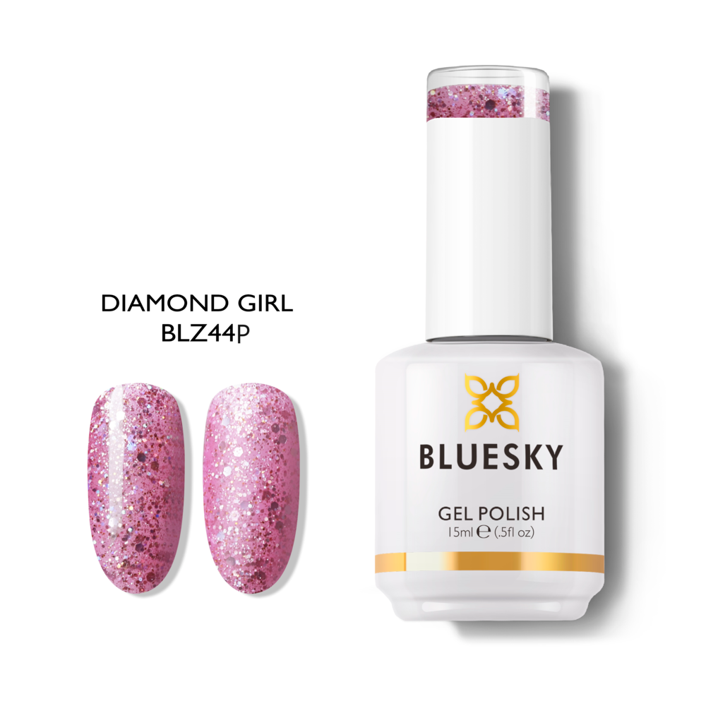 Bluesky Gel Polish, Diamond Girl