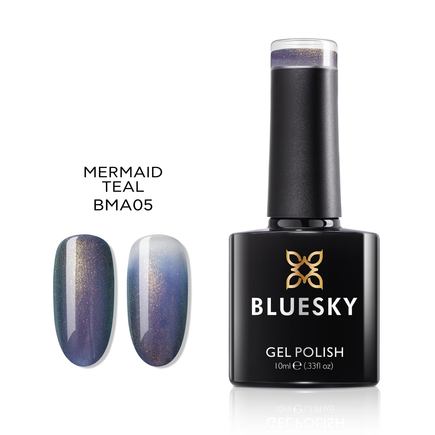 Bluesky Gel Polish, Mermaid Teal