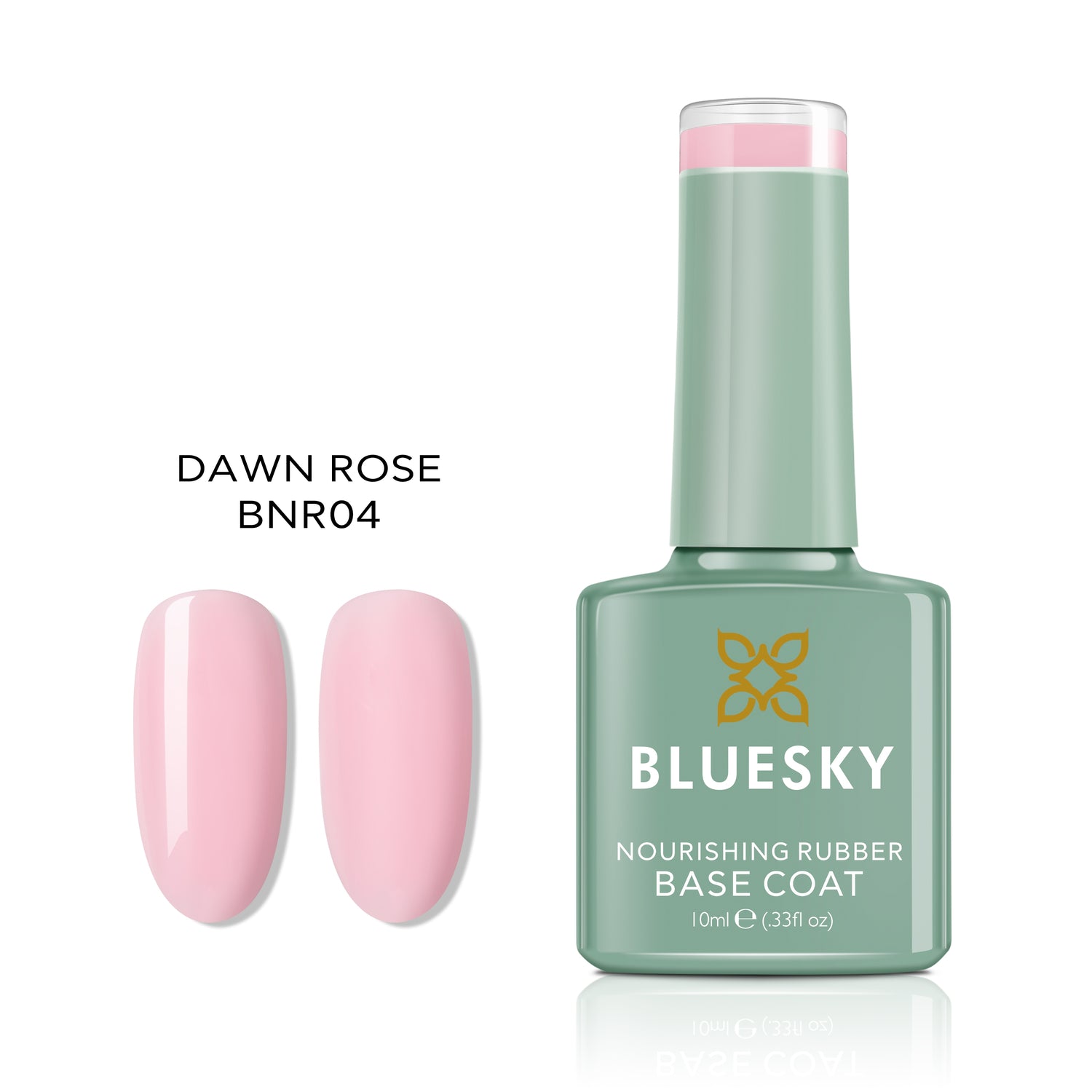 Bluesky Nourishing Rubber Base Geelialuslakka, Dawn Rose