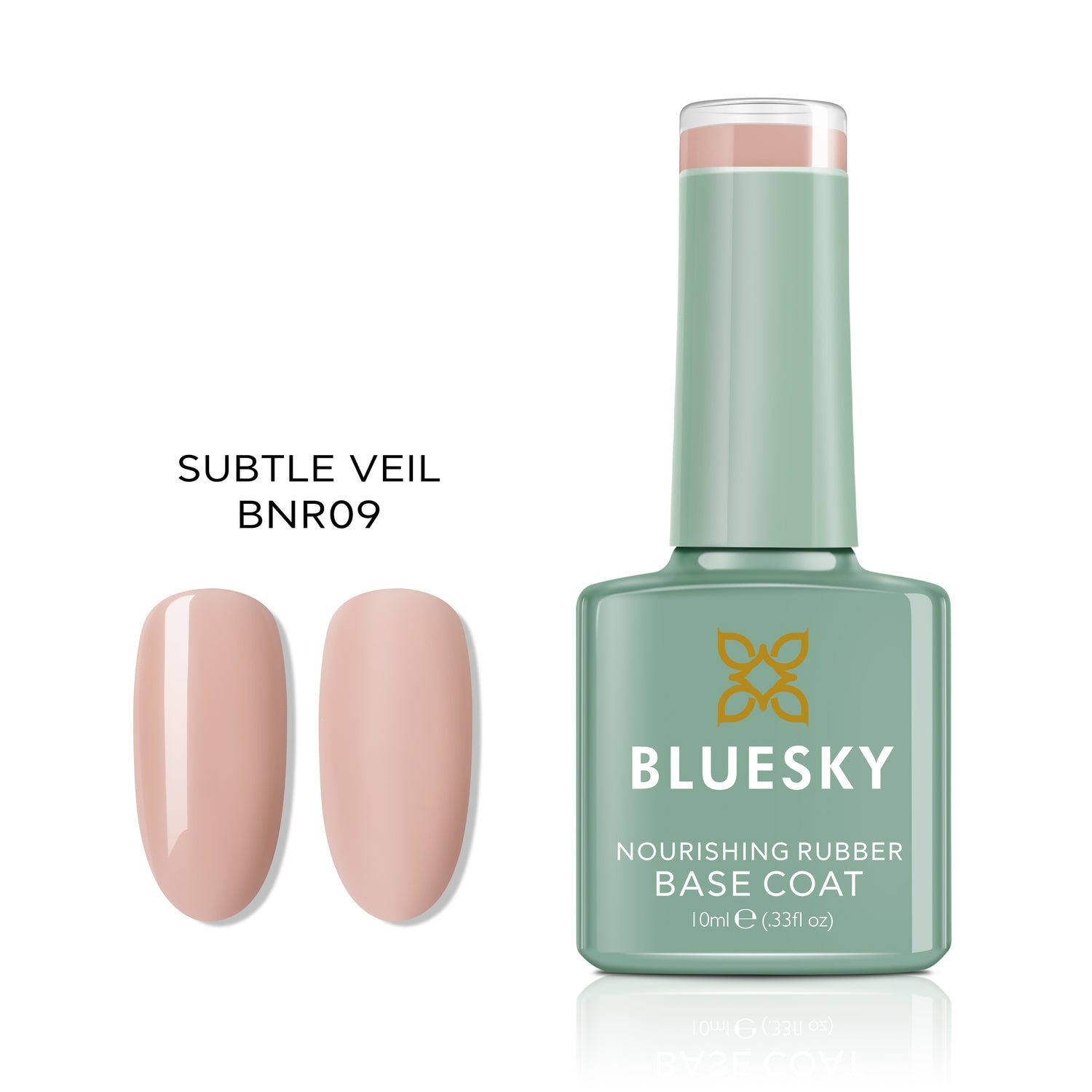 Bluesky Nourishing Rubber Base Geelialuslakka, Subtle Veil