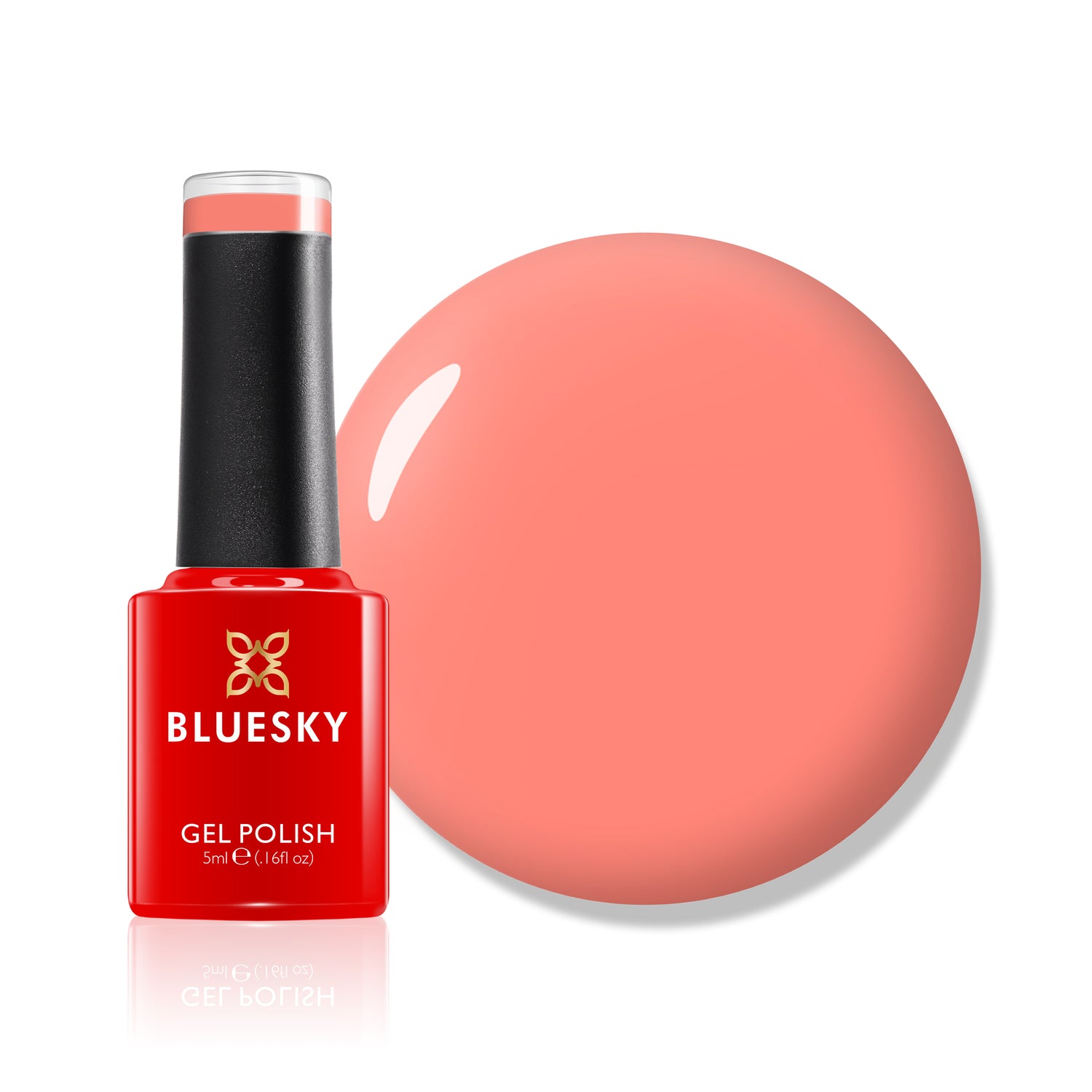 Bluesky Gel Polish, California Coral