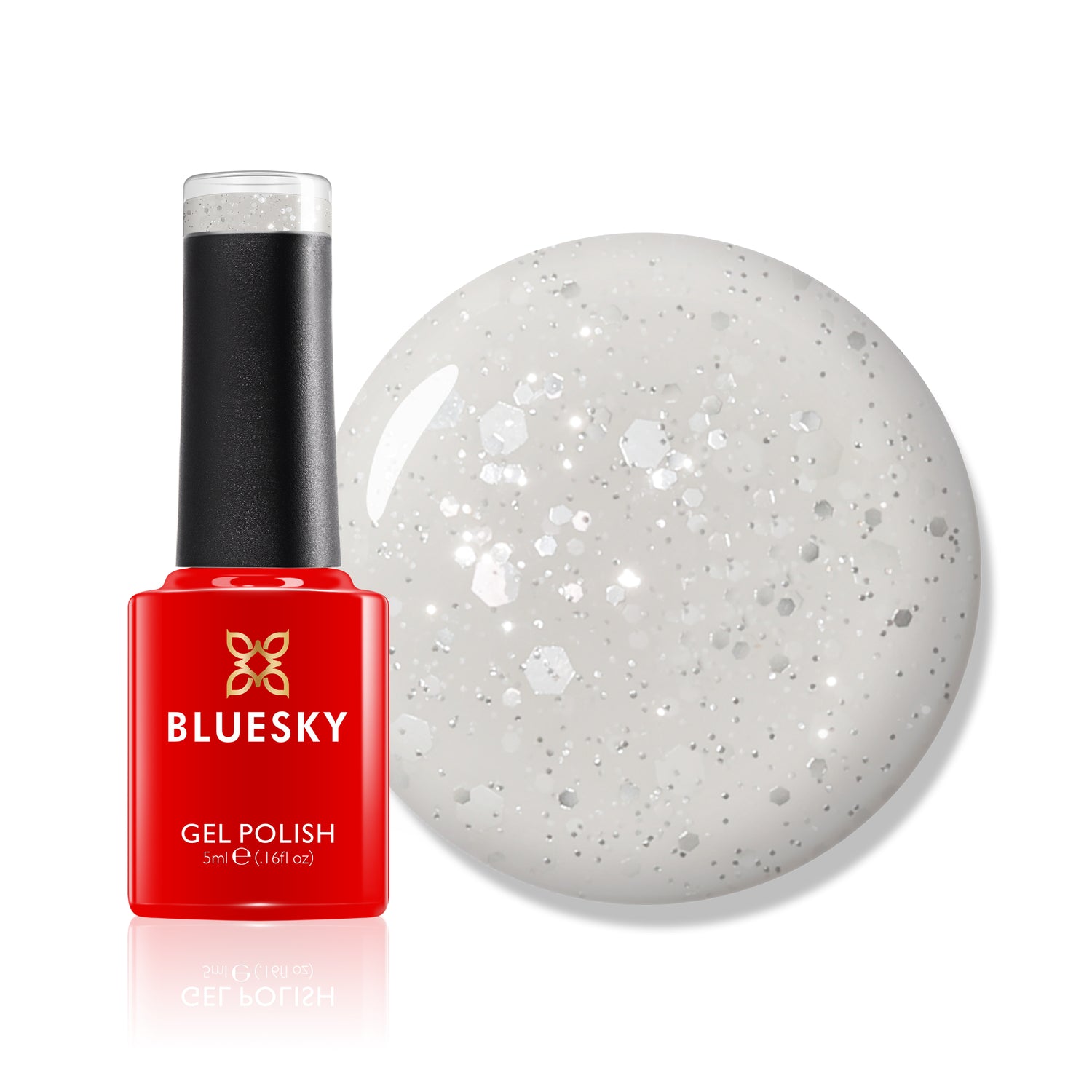 Bluesky Gel Polish, White Diamond