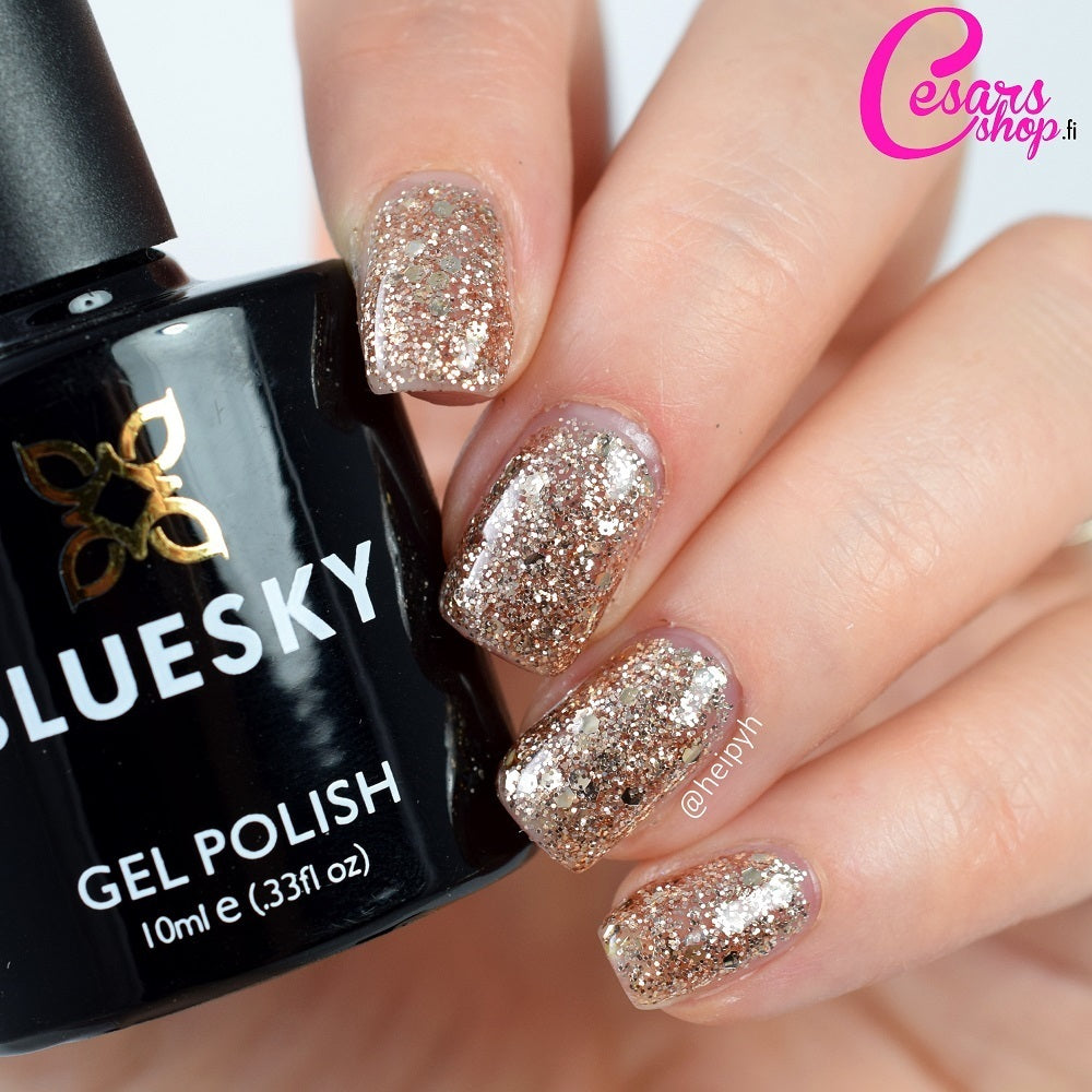 Bluesky Gel Lacquer, Luxury Gold