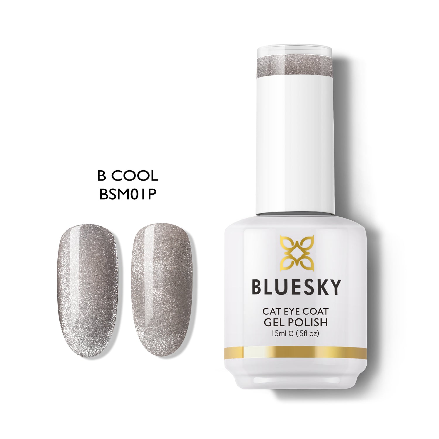 Bluesky Magnetic Gel Polish, B Cool