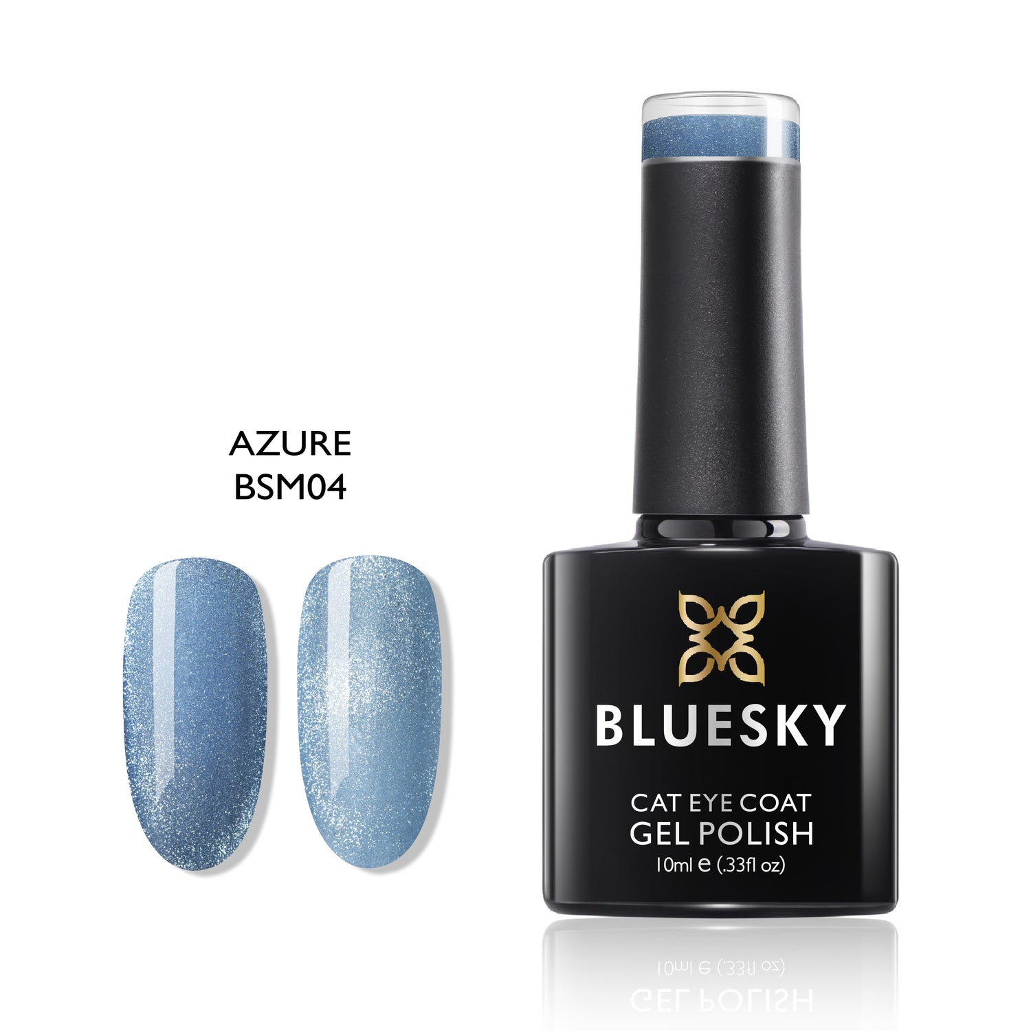 Bluesky Magnetic Gel Polish, Azure