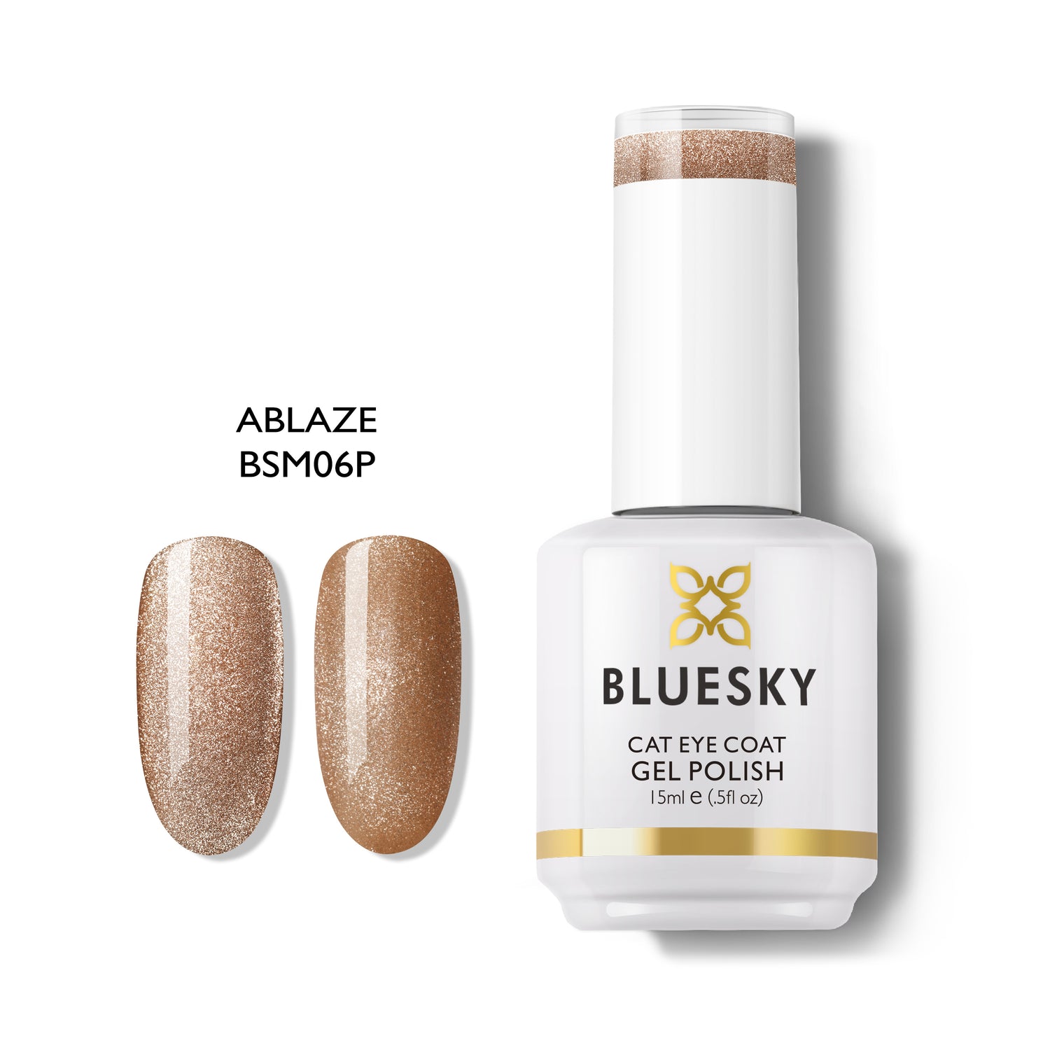 Bluesky Magnetic Gel Polish, Ablaze