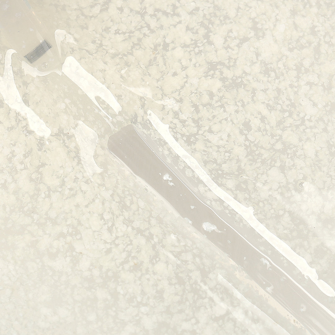 Bluesky No Wipe Gel Glitter Top Coat, Snow White