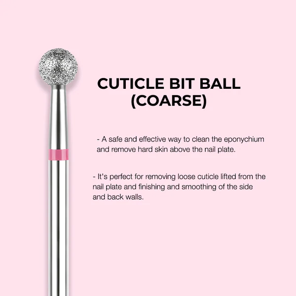 Kiara Sky Drill Bit Cuticle Ball Bit, Coarse