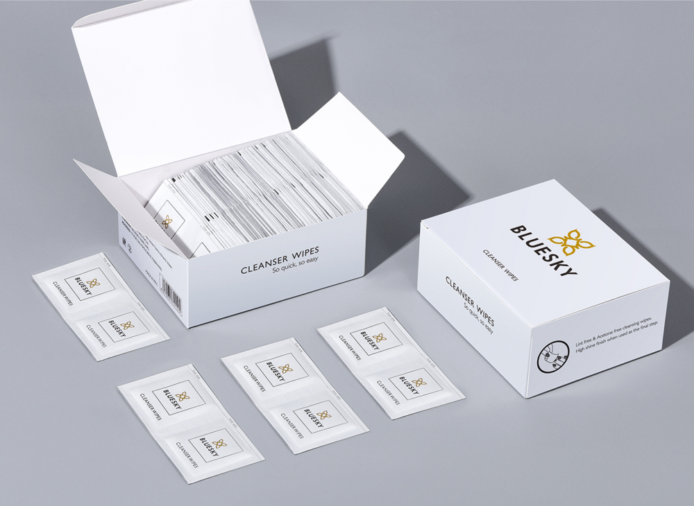 Bluesky Cleanser Wipes Puhdistuslaput