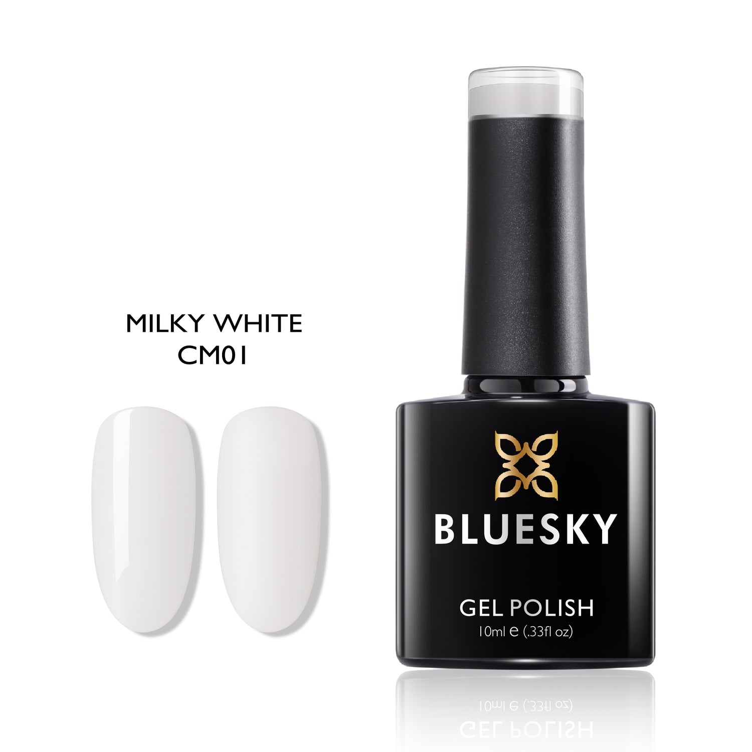 Bluesky Gel Polish, Milky White