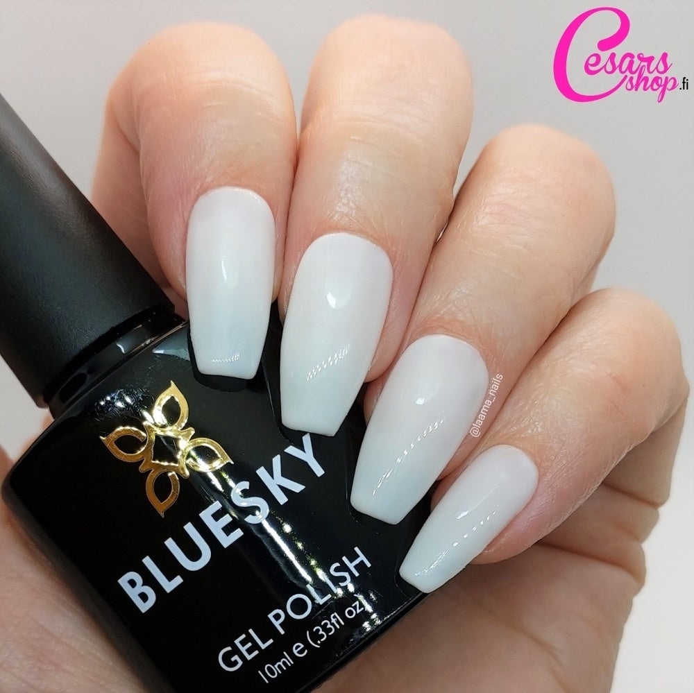 Bluesky Gel Polish, Milky White