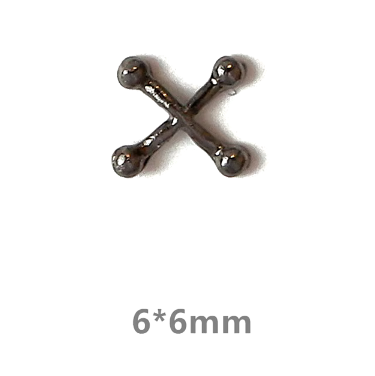 Kynsikoriste, Cross Musta 6 kpl