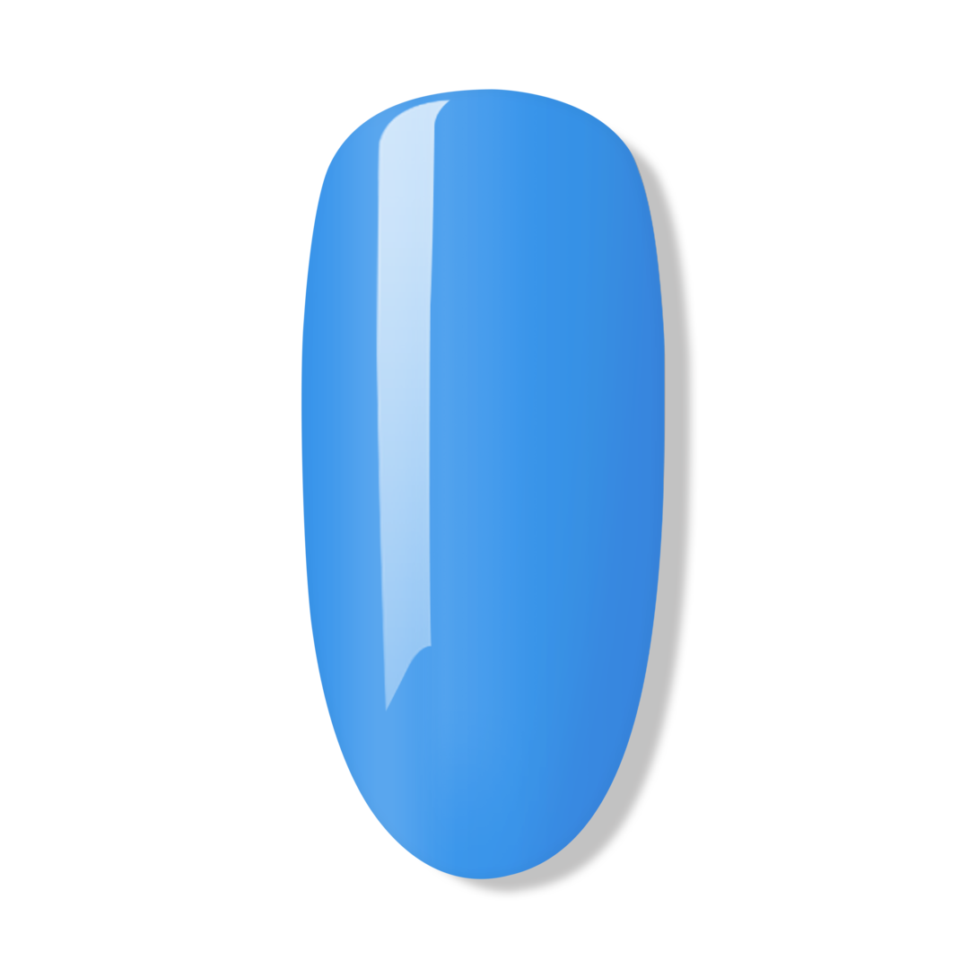 Bluesky Gel Polish, Seaside Blue