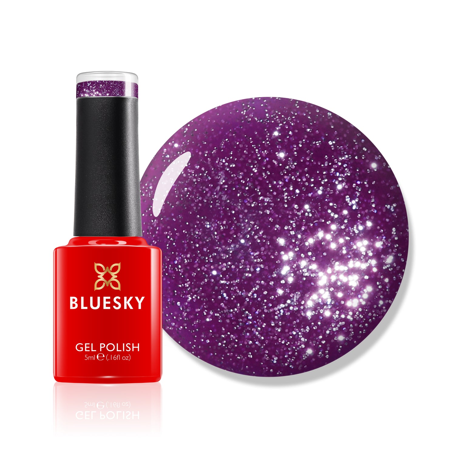 Bluesky Gel Polish, Mulled Wine