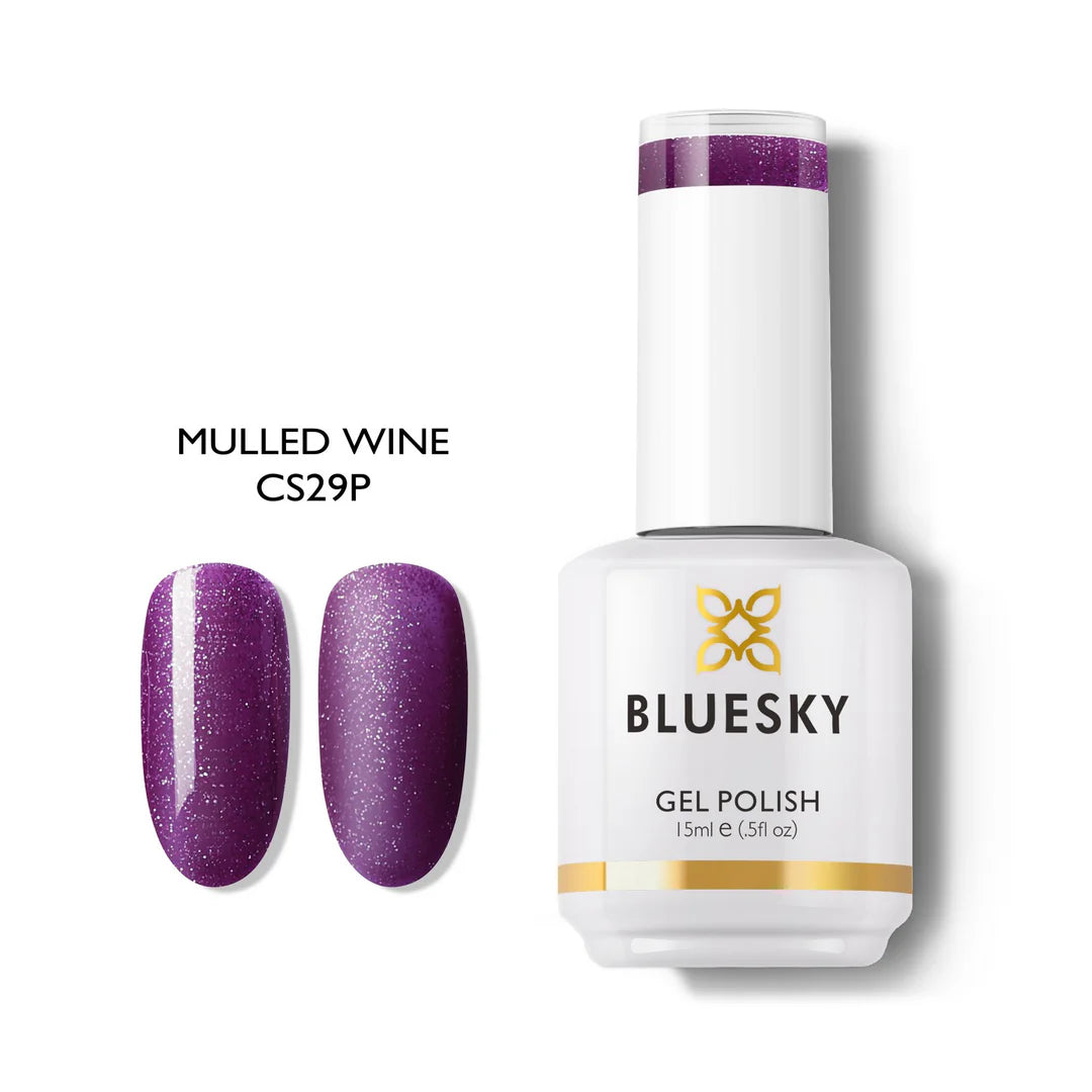 Bluesky Gel Polish, Mulled Wine