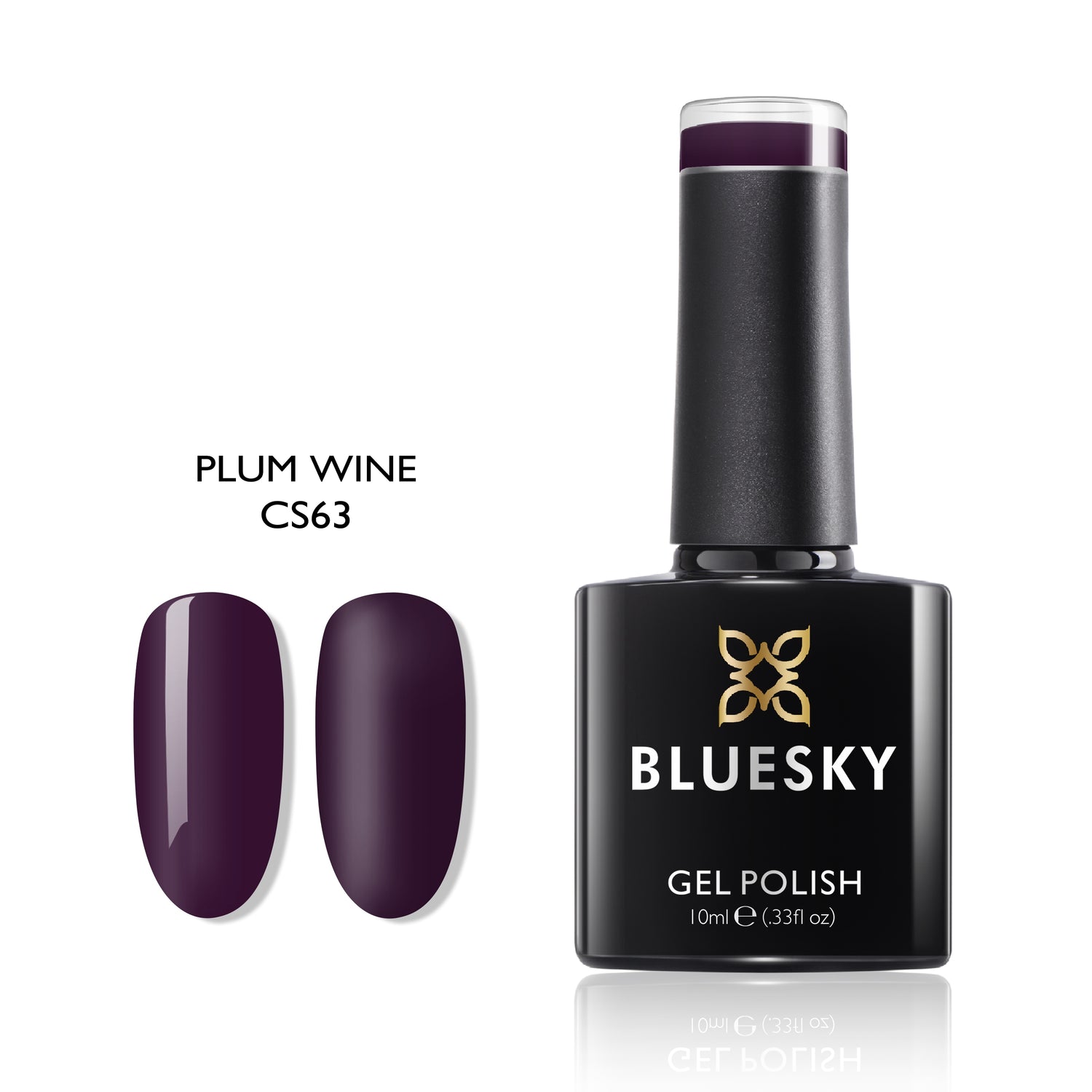 Bluesky Gel Polish, Plum Wine