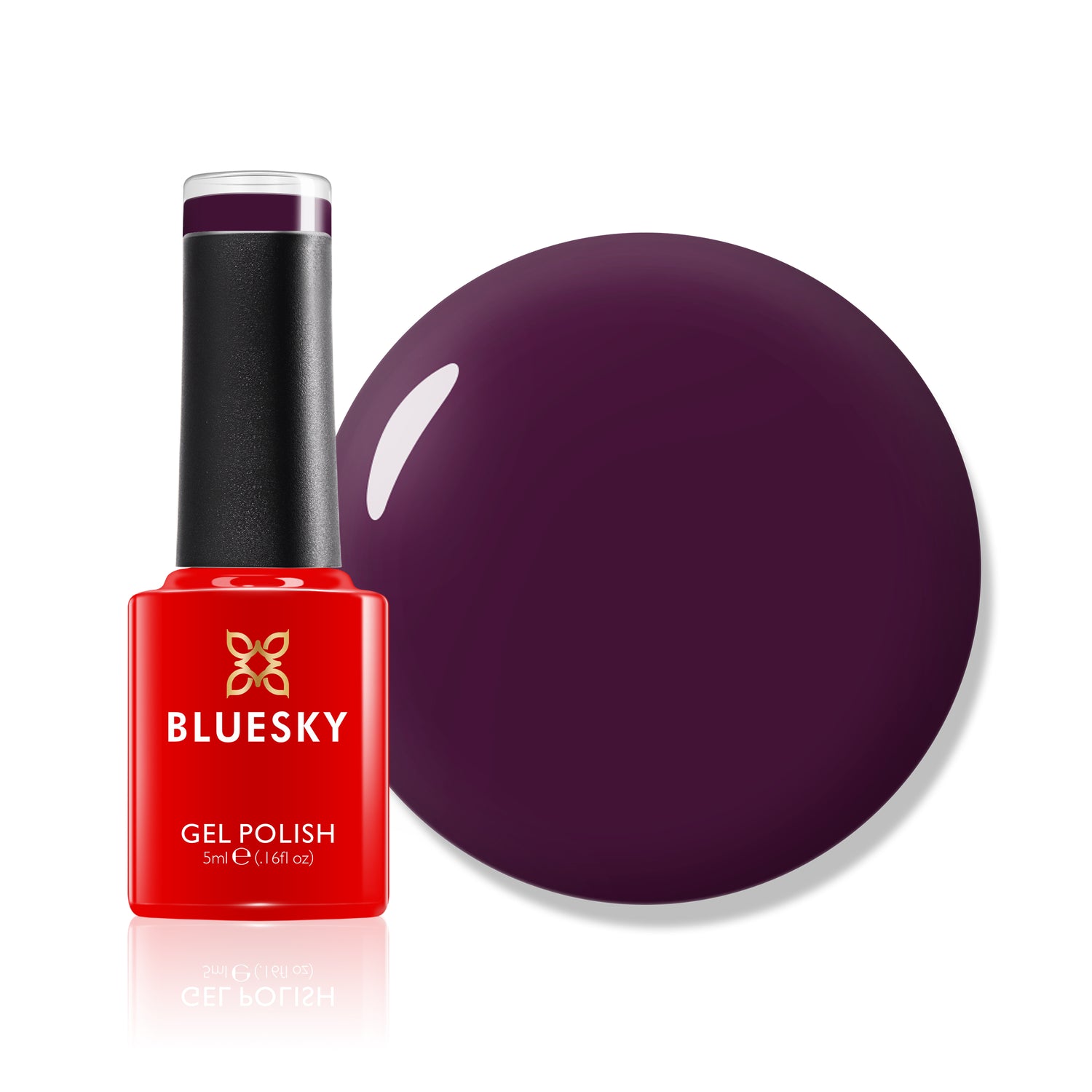 Bluesky Gel Polish, Plum Wine