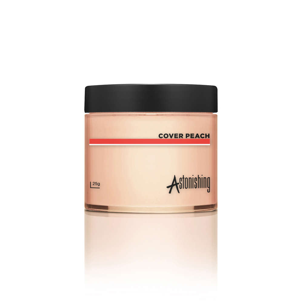 Astonishing Nails Acrylic Powder, Cover Peach