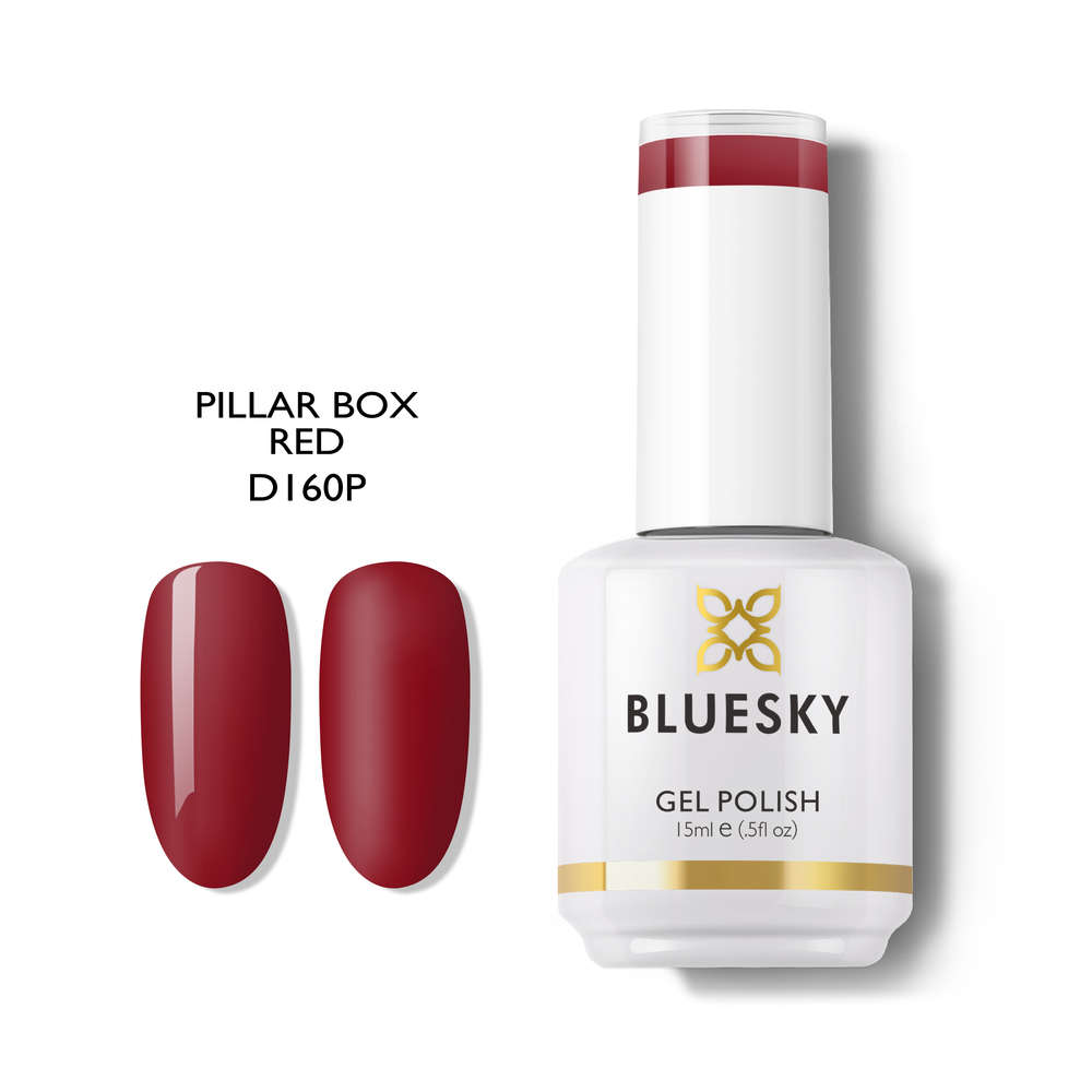 Bluesky Gel Polish, Pillar Box Red