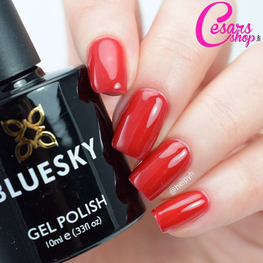 Bluesky Gel Polish, Pillar Box Red