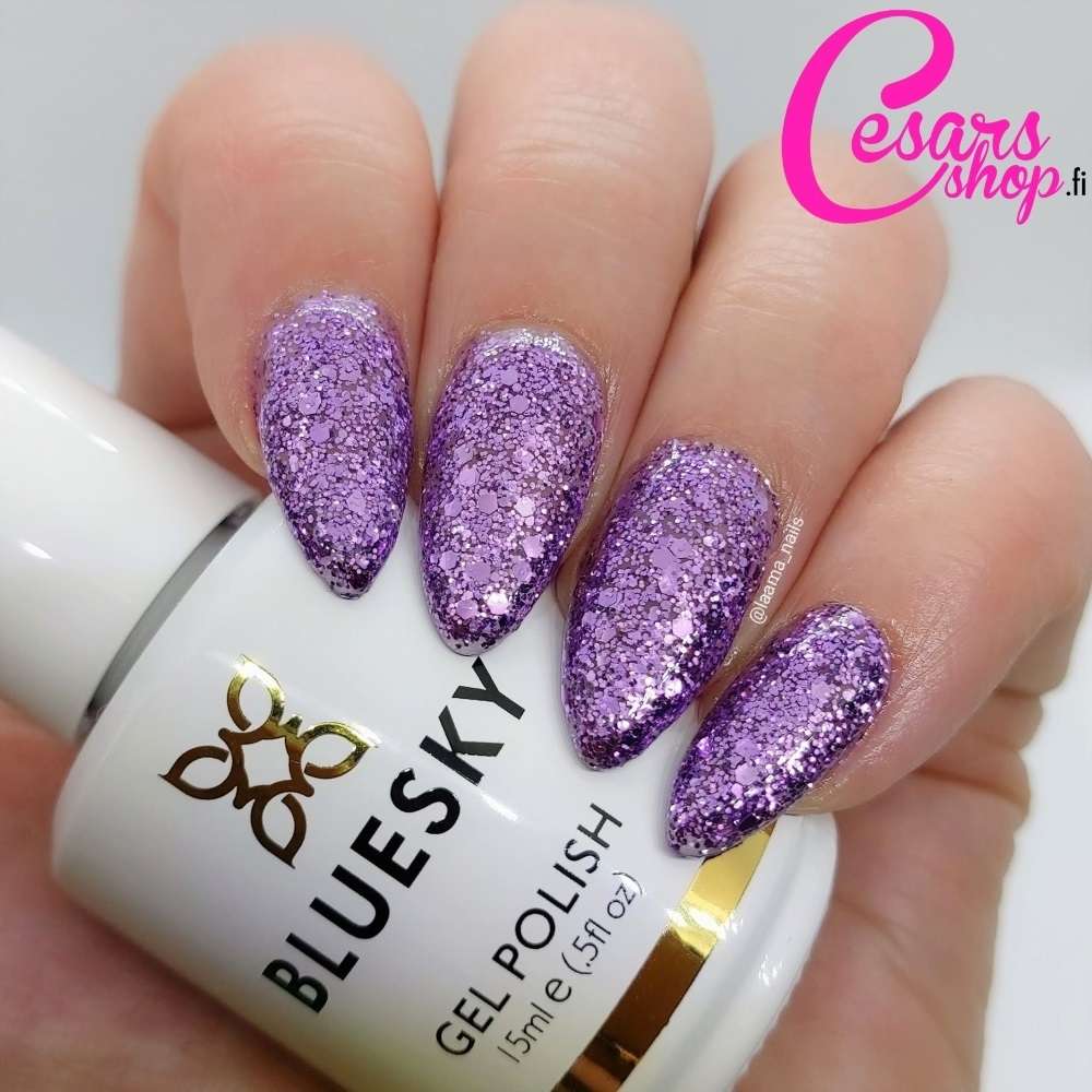 Bluesky Gel Polish, Purple Diamond