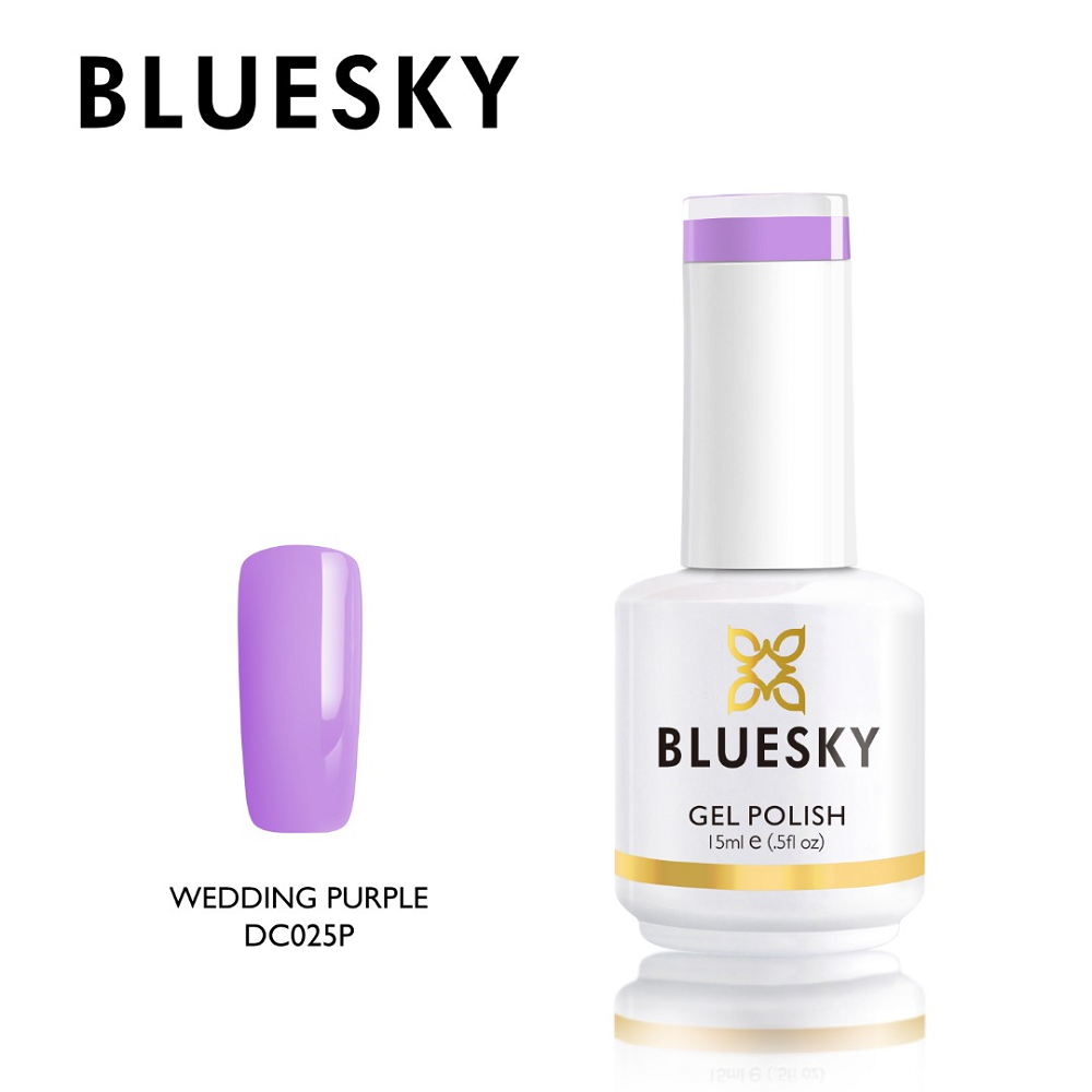 Bluesky Gel Polish, Wedding Purple