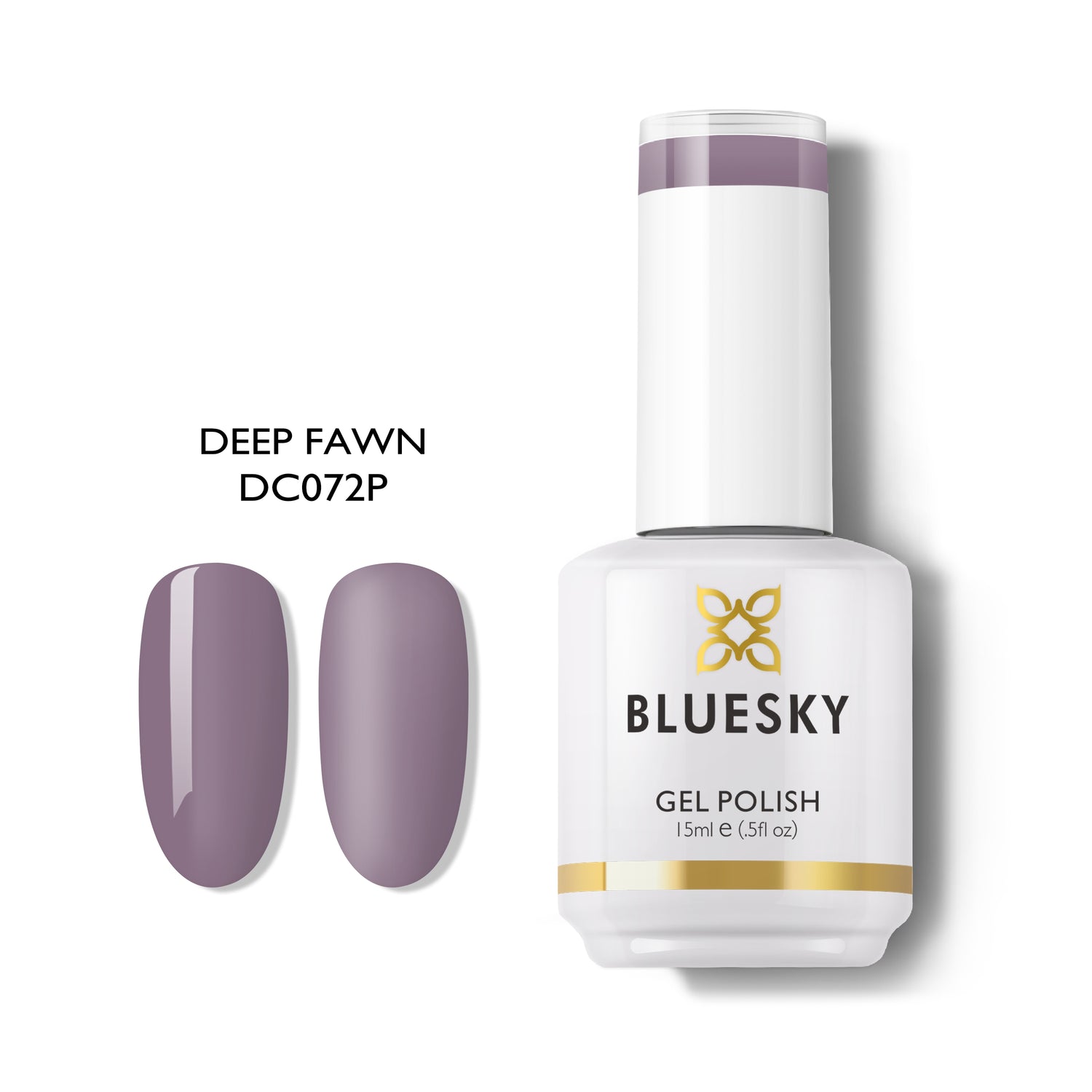 Bluesky Gel Polish, Deep Fawn