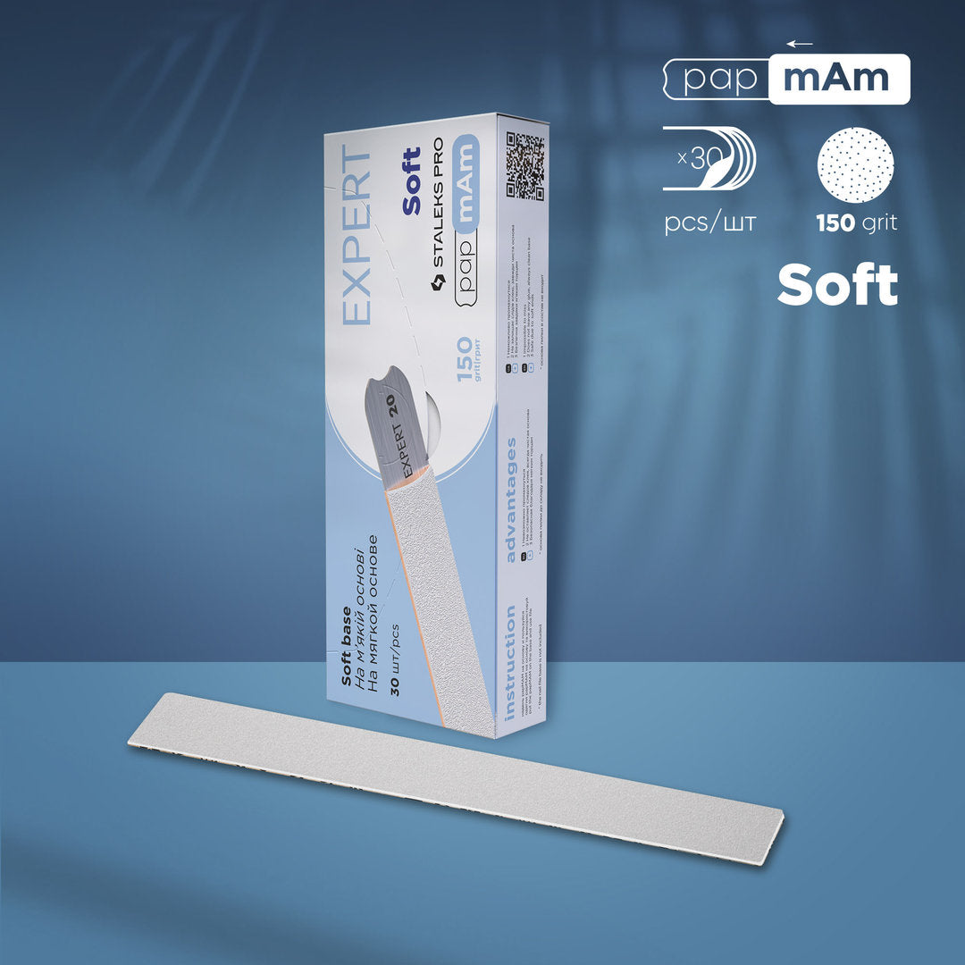 Staleks Pro Raspipaperi Vaahtomuovilla Expert 20 150 Grit Soft Foam, 25 kpl DFCE-20-150W
