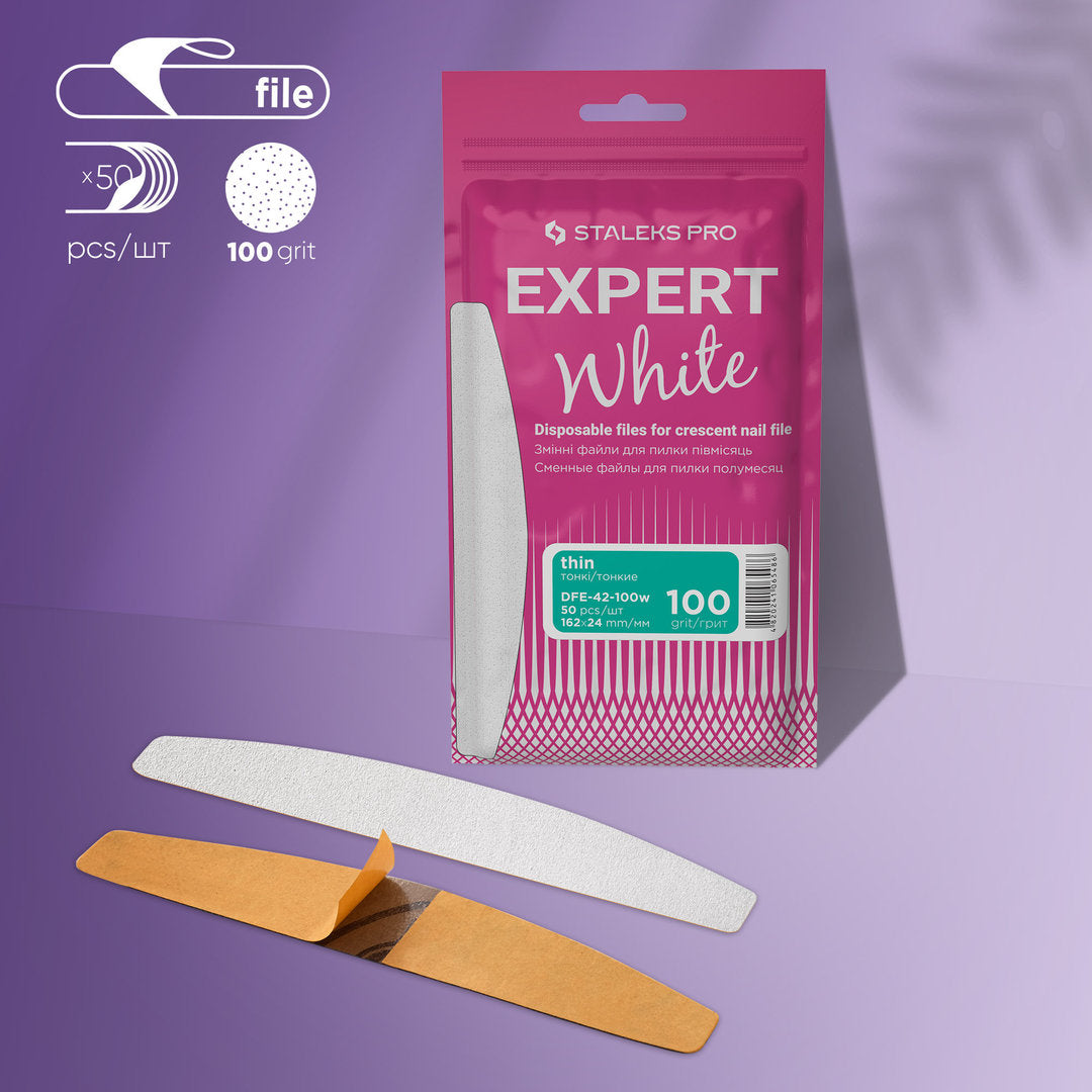Staleks Pro Raspipaperi Liimapinnalla Expert 42 100 Grit Thin, 50 kpl DFE-42-100W