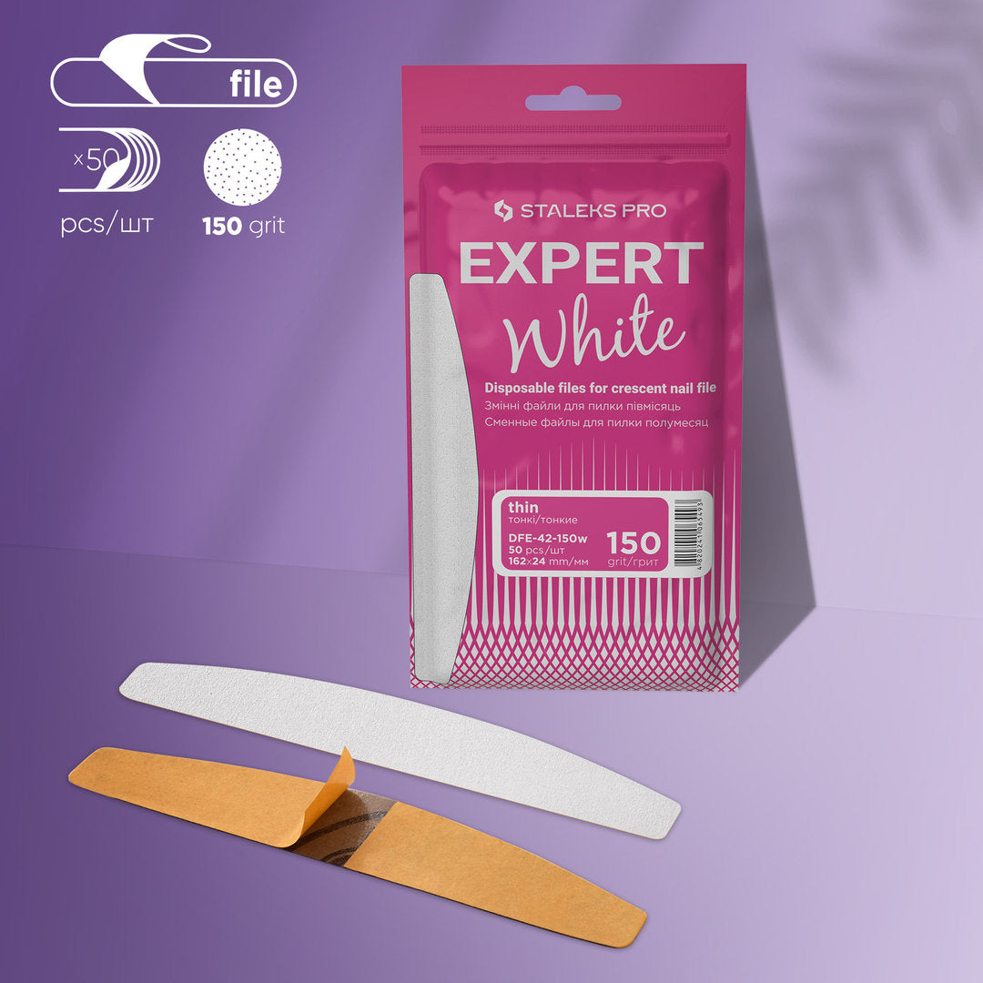 Staleks Pro Scraping paper with adhesive surface Expert 42 150 Grit Thin, 50 pcs DFE-42-150W