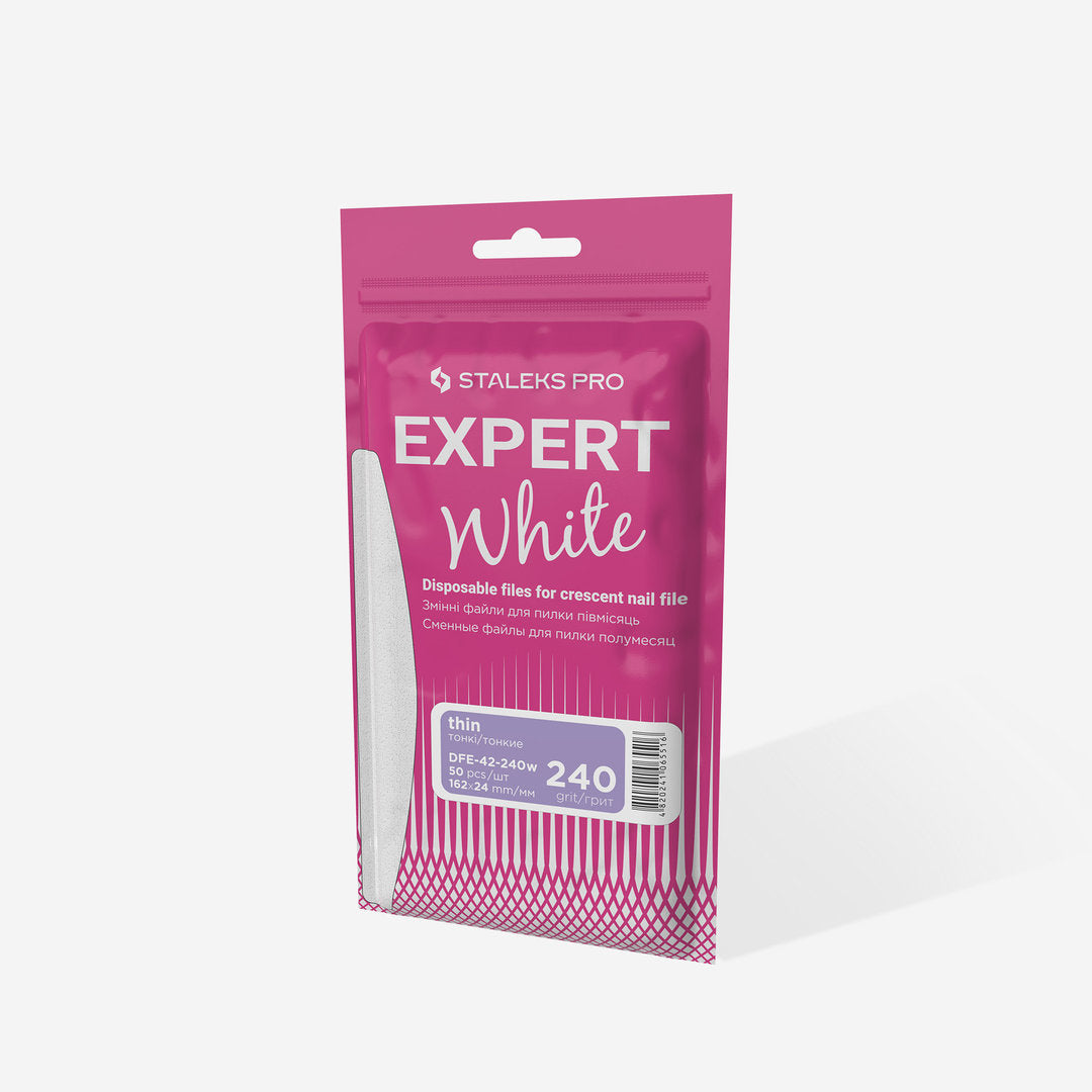 Staleks Pro Sandpaper Adhesive Expert 42 240 Grit Thin, 50 pcs DFE-42-240W