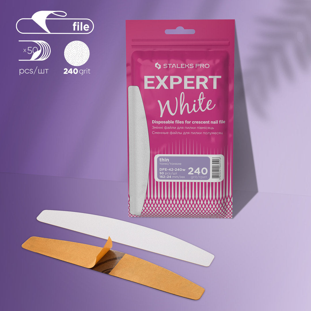 Staleks Pro Raspipaperi Liimapinnalla Expert 42 240 Grit Thin, 50 kpl DFE-42-240W