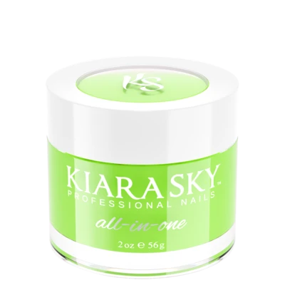 Kiara Sky All-in-One Acrylic Powder 56g, Go Green