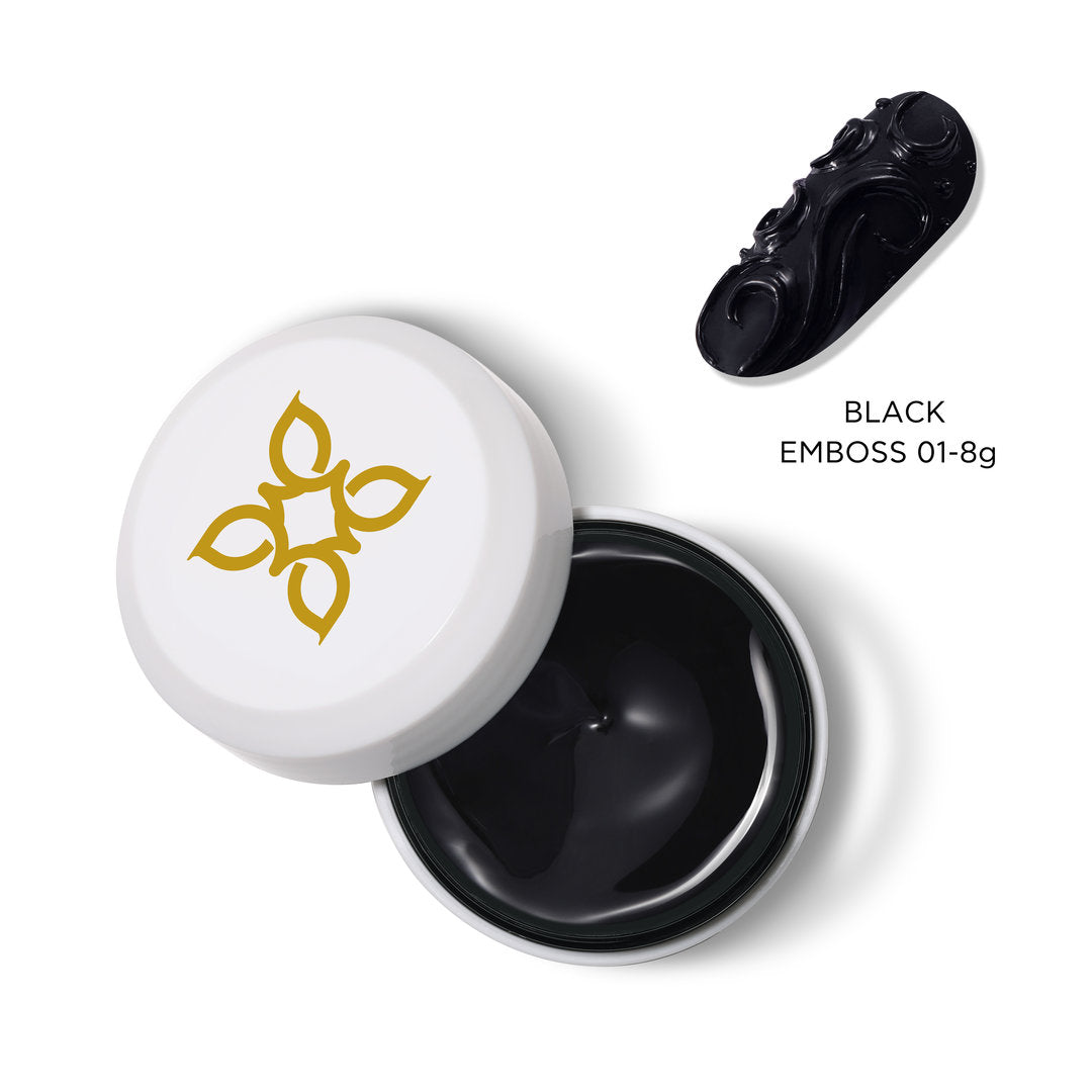 Bluesky Emboss Gel, Black
