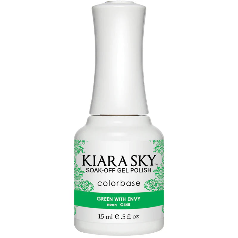 Kiara Sky Gel Polish, Green With Envy
