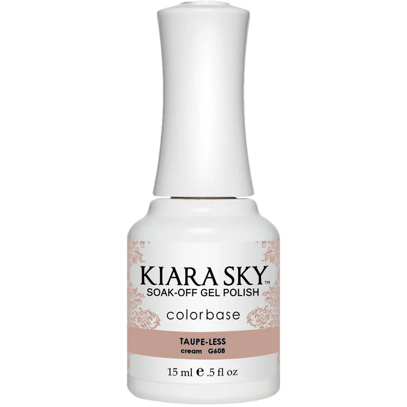 Kiara Sky Gel Polish, Taupe-Less