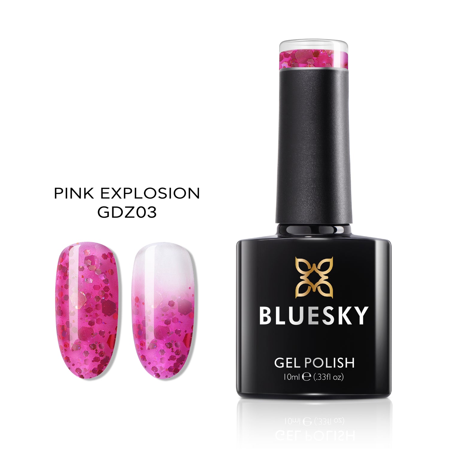 Bluesky Gel Polish, Pink Explosion