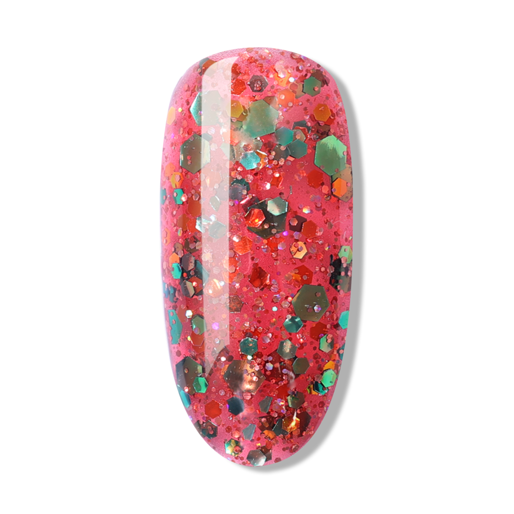 Bluesky Gel Polish, Scarlet Sunset