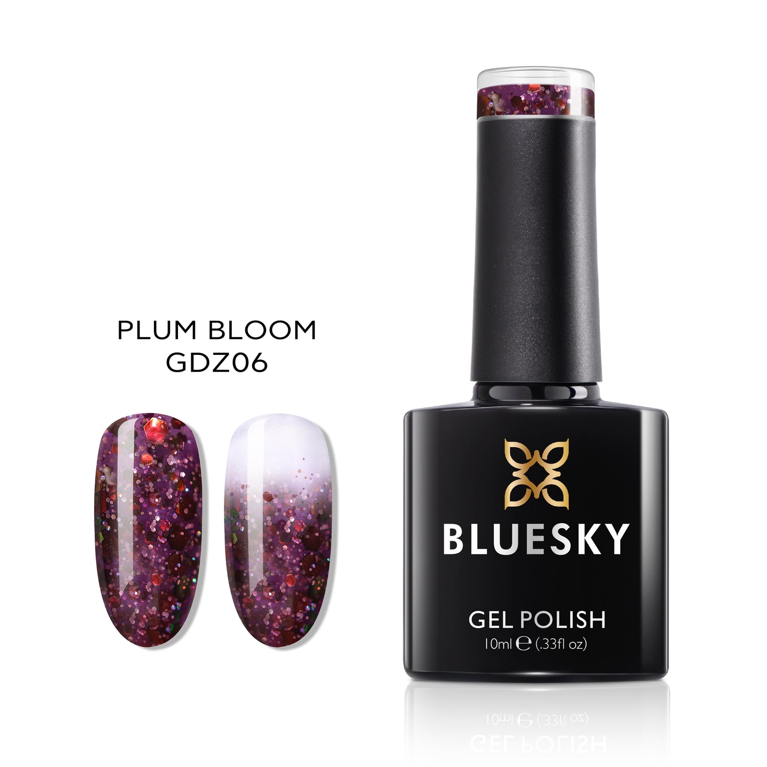 Bluesky Gel Polish, Plum Bloom