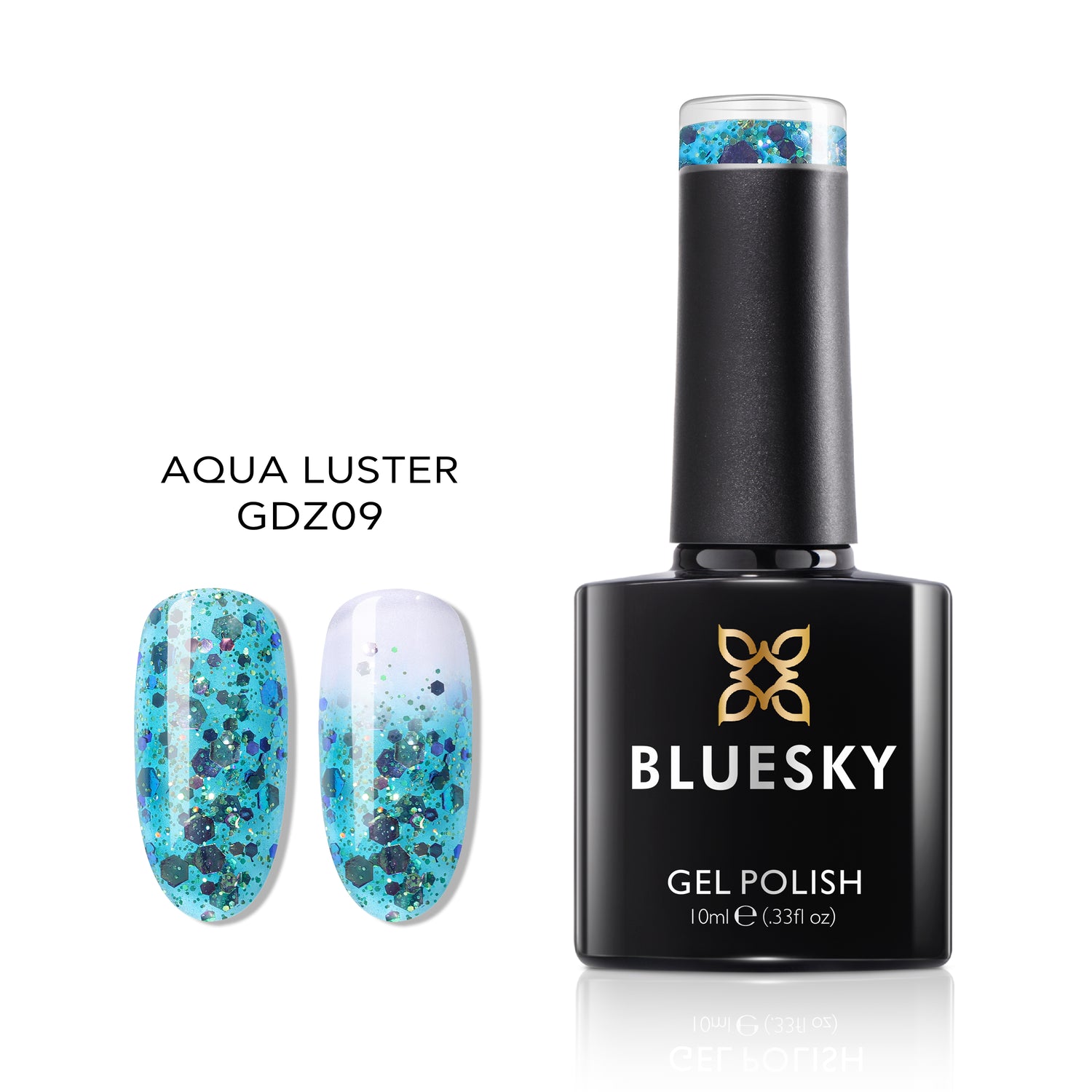 Bluesky Gel Polish, Aqua Luster